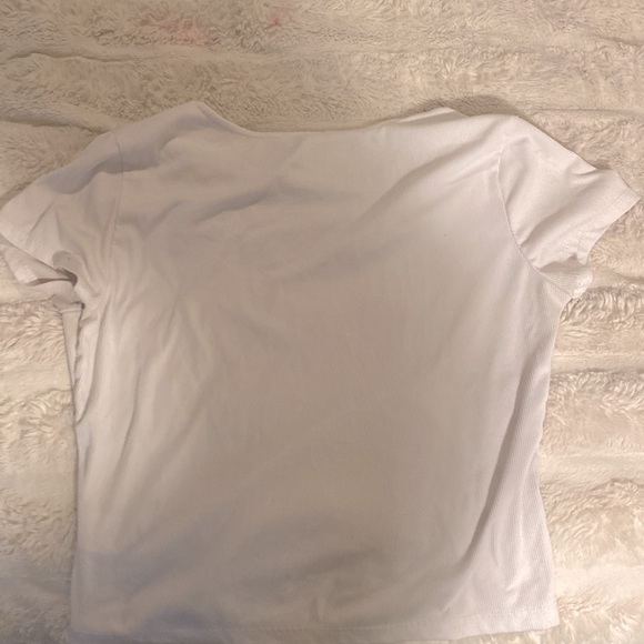 White lace crop top - Picture 2 of 2